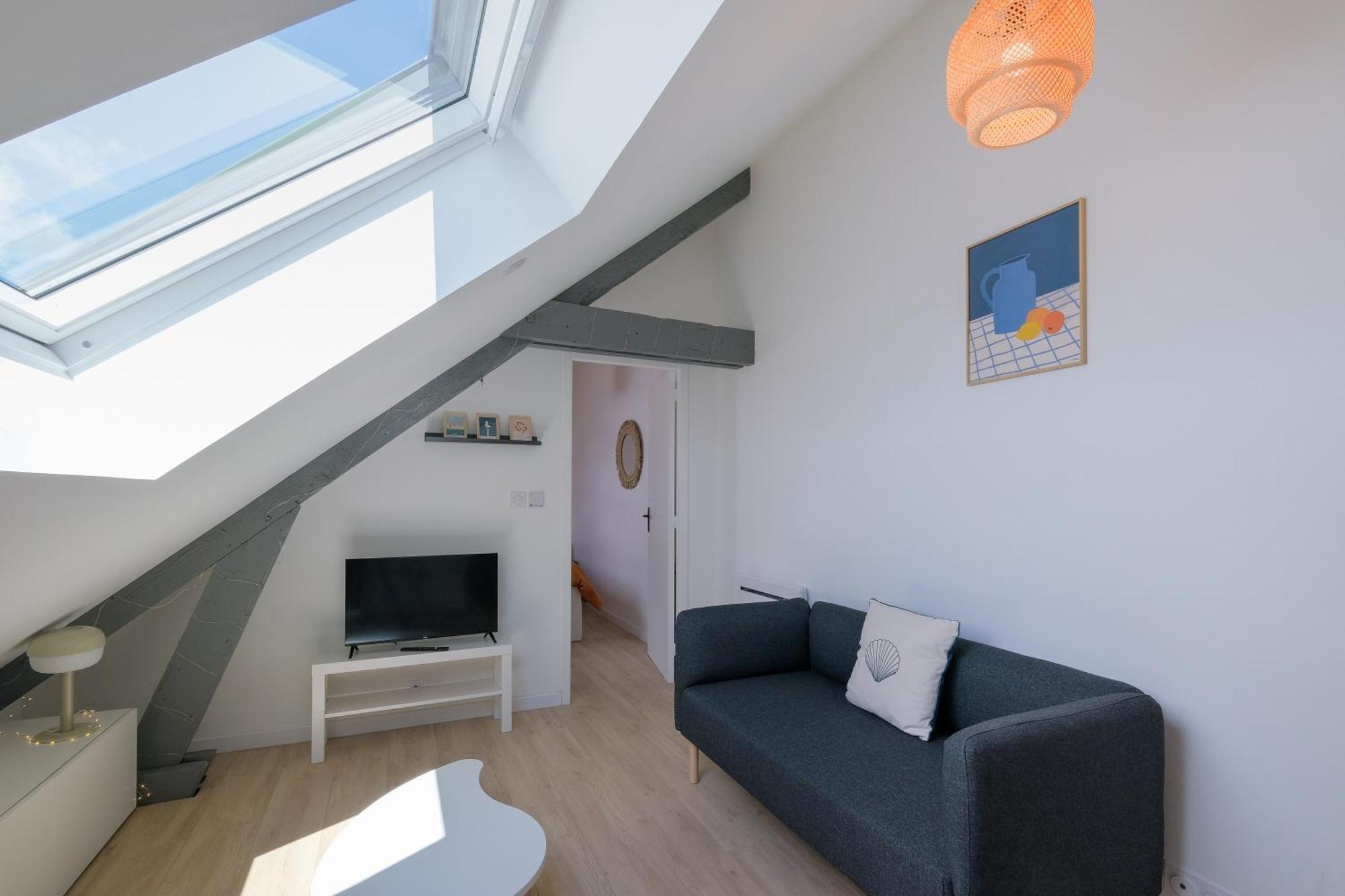 Le Perchoir Du Marche - Appt Pour 2 Apartment Saint-Nazaire  Exterior foto