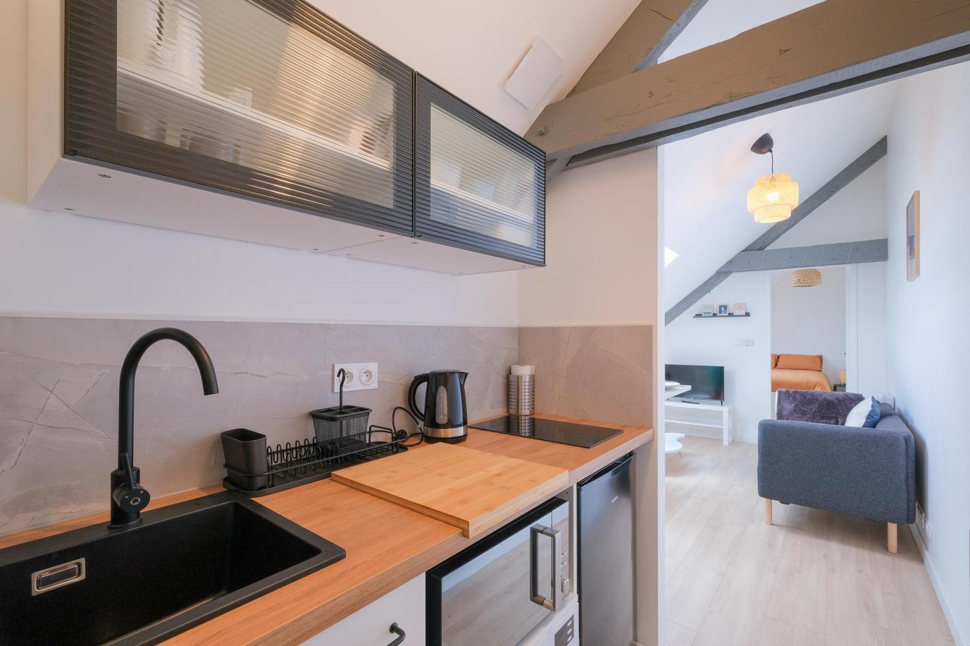 Le Perchoir Du Marche - Appt Pour 2 Apartment Saint-Nazaire  Exterior foto